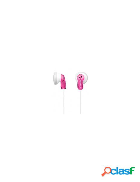 Sony - auricolari filo sony mdre9lpp ae clear sound fucsia