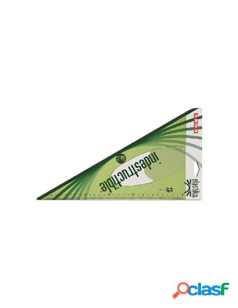 Squadra 60 gradi misura 30cm - elastica - confezione da 10