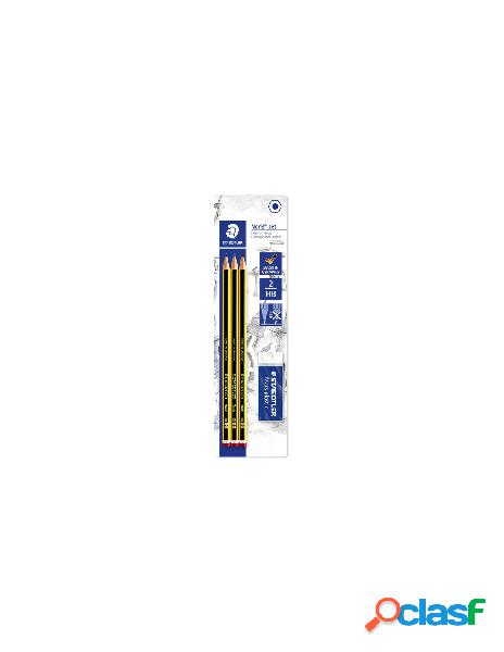 Staedtler - matita in grafite noris 2hb con gomma