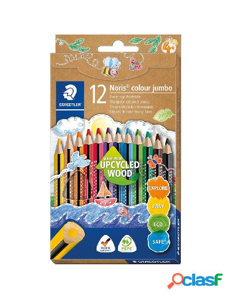 Staedtler - matite colorate noris jumbo 12 pezzi