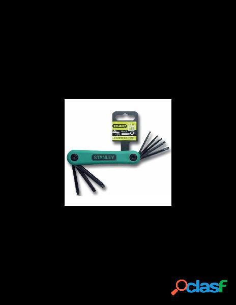 Stanley - set chiavi maschio esagonale stanley 4 69 263