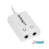 StarTech.com Adattatore Sdoppiatore Cuffie 3.5mm - Cavo