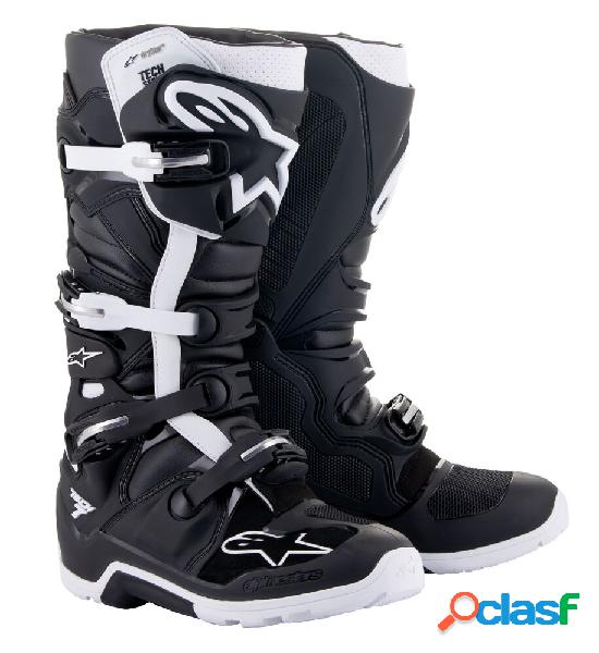 Stivali cross Alpinestars Tech 7 Enduro Drystar Nero Bianco
