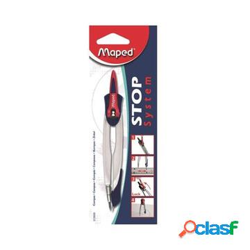 Stop system alluminio, nero, rosso