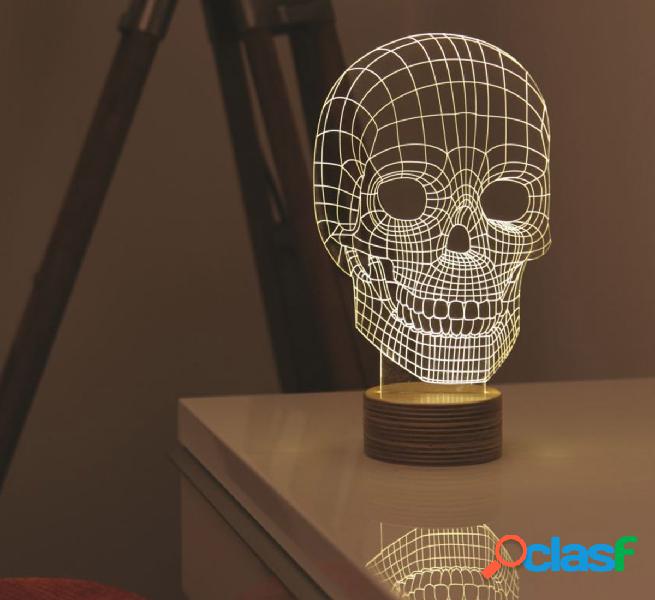Studio Cheha Bulbing Skull Lampada da Tavolo