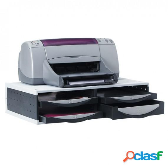 Supporto per stampanti/macchine 4 cassetti - Fellowes