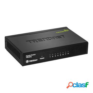 Switch GREENnet Gigabit TRENDnet TEG S82g a 8 Porte - Nero