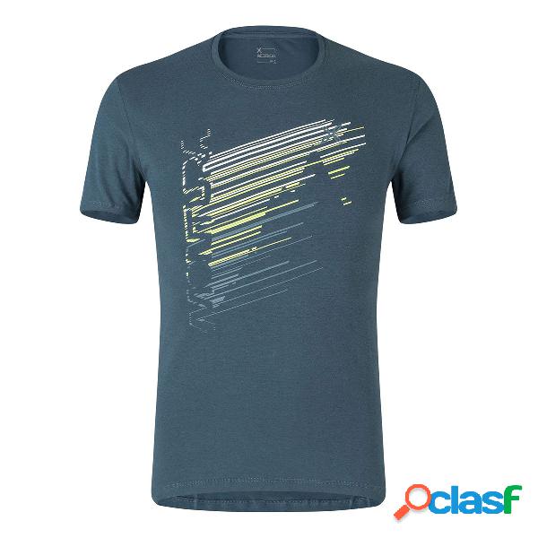 T-Shirt Montura Imagine (Colore: nero-giallo fluo, Taglia: