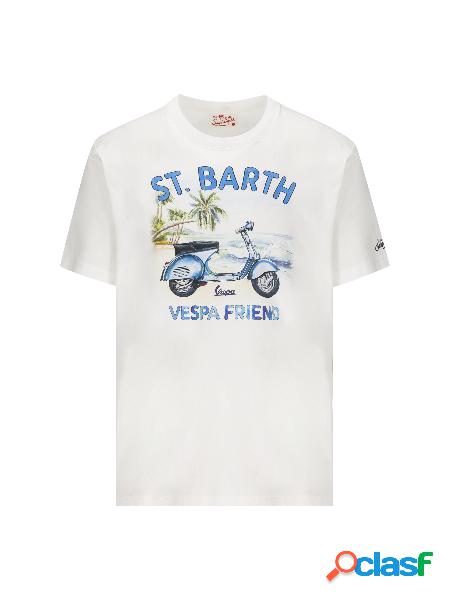 T-Shirt Saint Barth In Cotone
