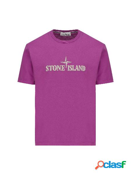T-Shirt Stone Island In Cotone