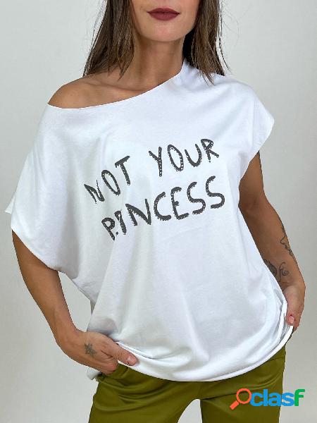 T-shirt over Susy Mix NOT YOUR PRINCESS