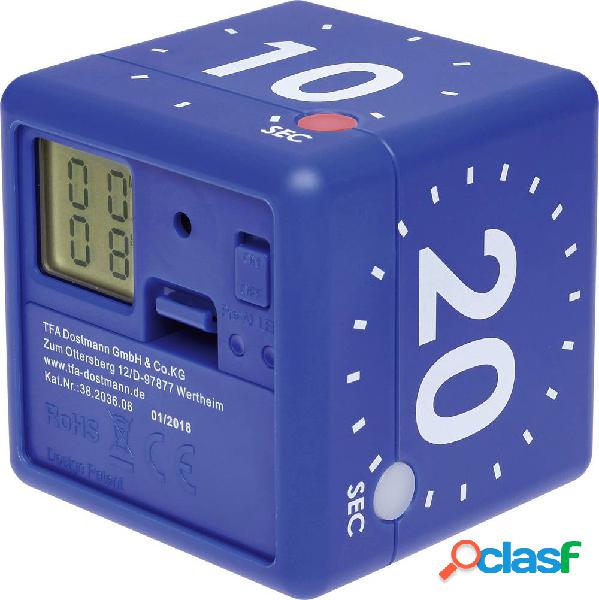 TFA Dostmann CUBE Timer Blu digitale