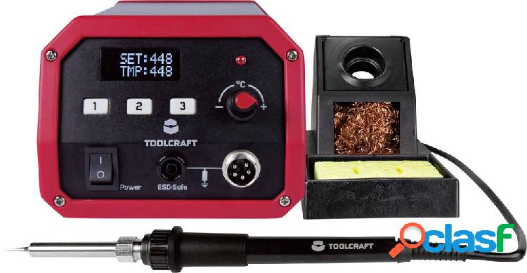 TOOLCRAFT ST-80D Stazione di saldatura digitale 80 W 150 -