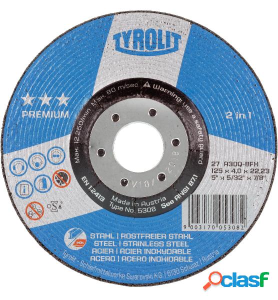 TYROLIT - Mola abrasiva per sgrossatura PREMIUM*** “2 in