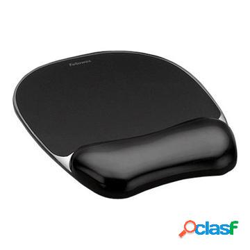 Tappetino per Mouse Fellowes Crystal Gel con Cuscino
