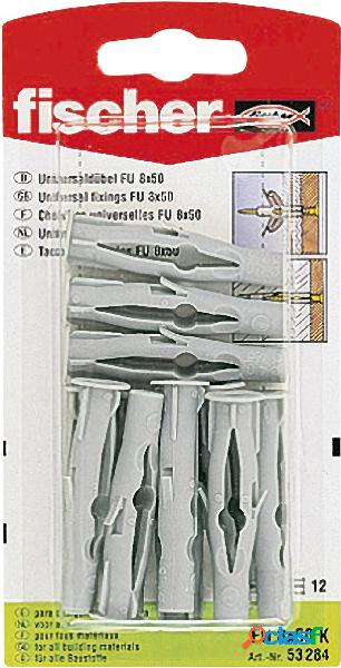 Tassello universale Fischer FU 8 x 50 K 50 mm 8 mm 53284 12