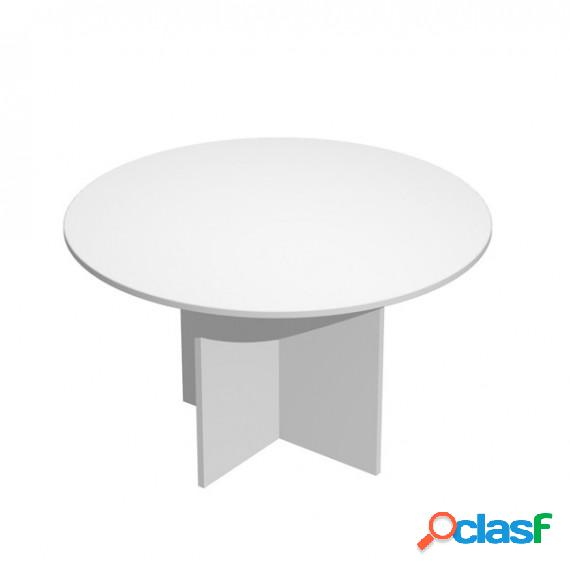 Tavolo riunione Easy - 4 posti - diametro 120 cm - altezza
