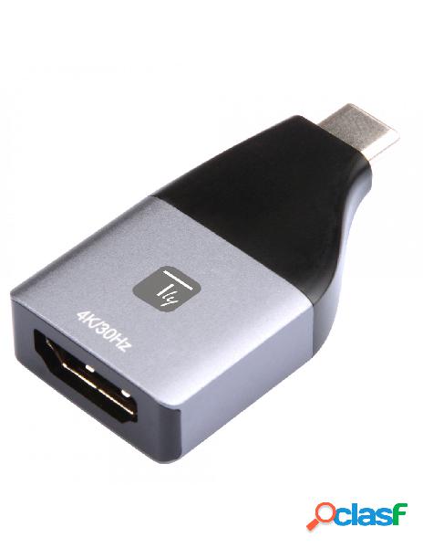 Techly - adattatore da usb-c&trade a hdmi 4kx2k@30hz