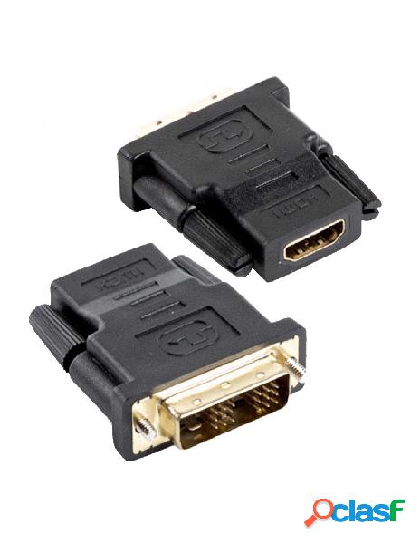 Techly - adattatore hdmi femmina a dvi-d single link maschio