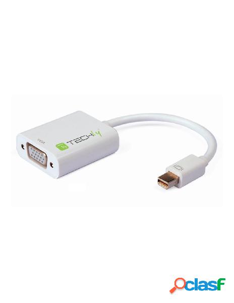 Techly - adattatore mini displayport (thunderbolt) 1.2 / vga