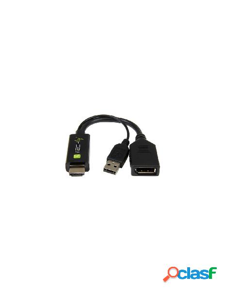 Techly - adattatore video techly hdmi dp12a60 convertitore