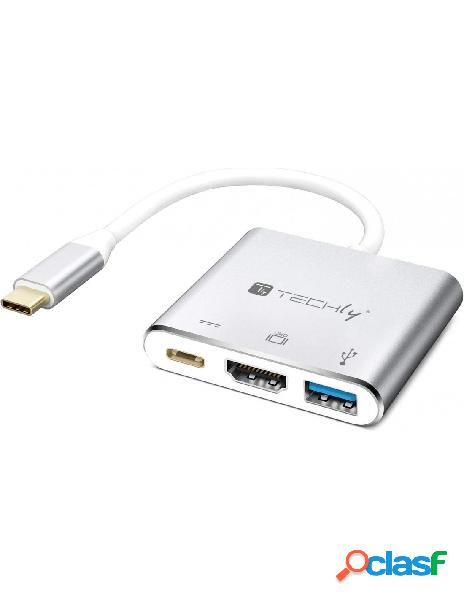Techly - cavo convertitore adattatore da usb-c&trade a usb