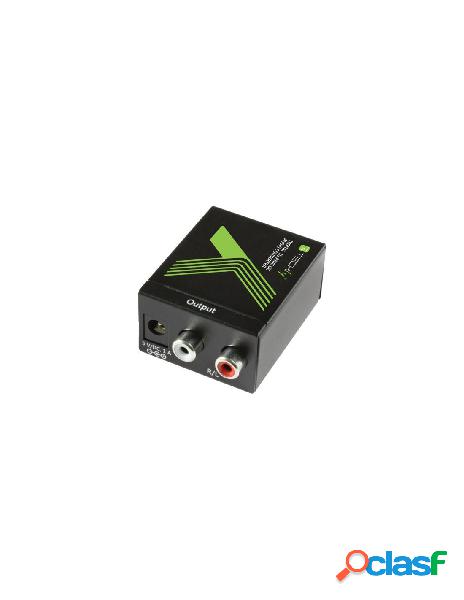 Techly - convertitore audio techly idata spdif 3 spdif a rca