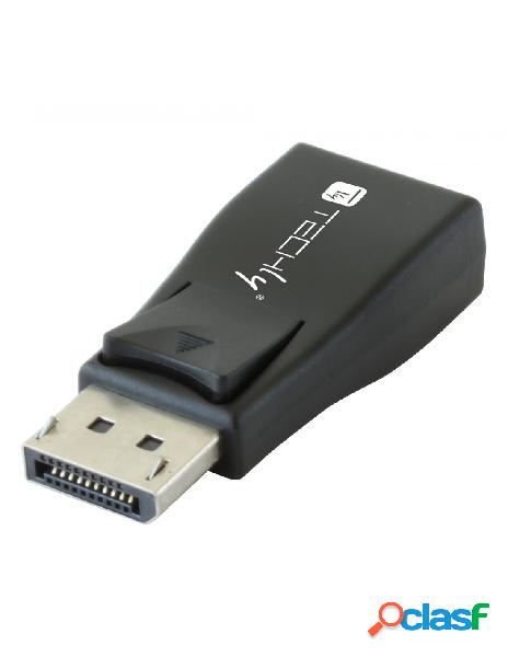 Techly - convertitore displayport v.1.2 m a vga f compatto