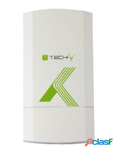 Techly - cpe punto-punto 300mbps a 2.4ghz 8dbi