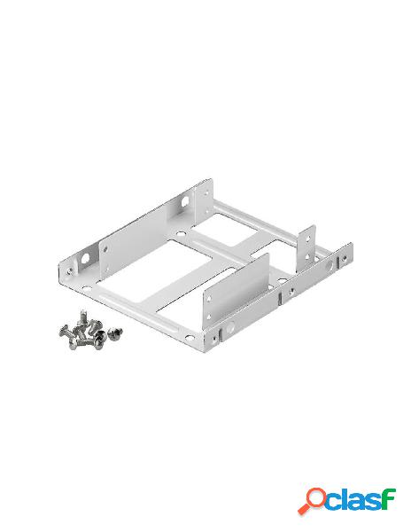 Techly - kit di montaggio per hdd da 2.5 su alloggio da 3.5