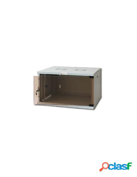 Techly professional - armadio rack 19 a muro 9u prof. 450