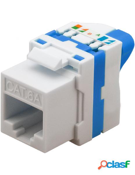 Techly professional - frutto keystone rj45 cat.6a utp