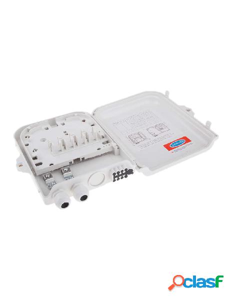 Techly professional - scatola di distribuzione fibra ottica