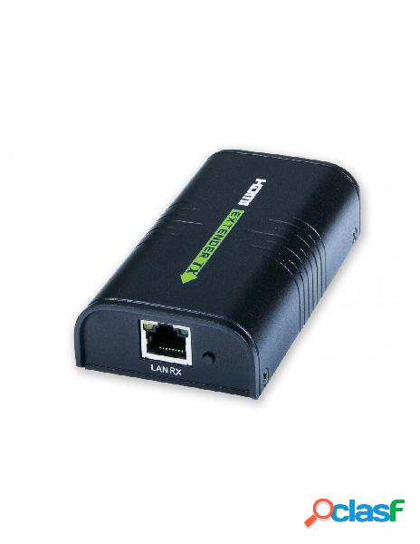 Techly - ricevitore aggiuntivo per extender/splitter hdmi su