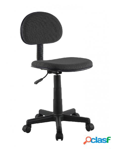 Techly - sedia per ufficio colore grigio senza confezione