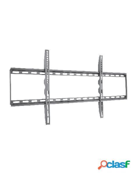 Techly - staffa a muro fissa slim tv led lcd 42-80