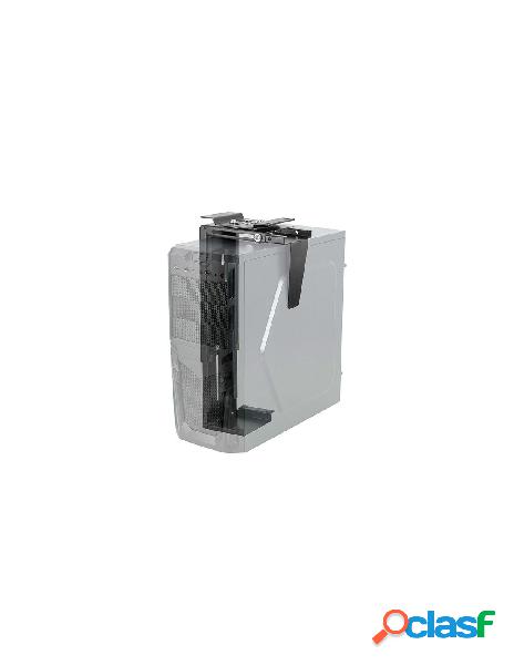 Techly - supporto pc sotto scrivania / parete regolabile