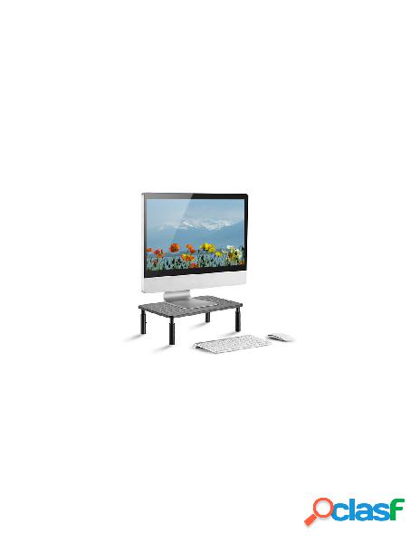 Techly - supporto per monitor ergonomico regolabile con 3