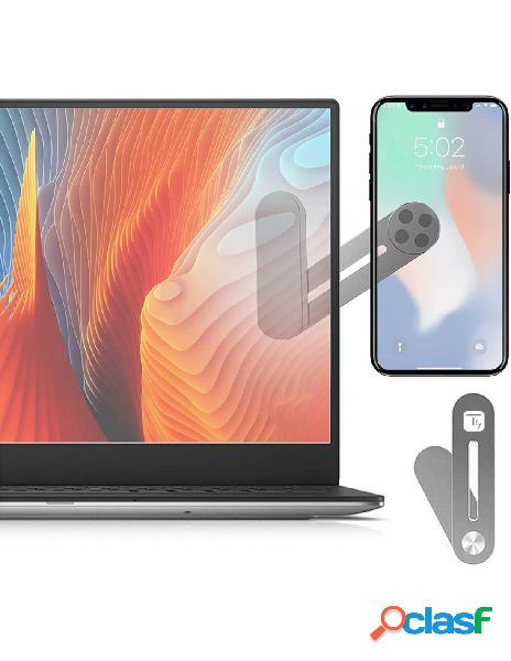Techly - supporto per smartphone a clip magnetica laterale