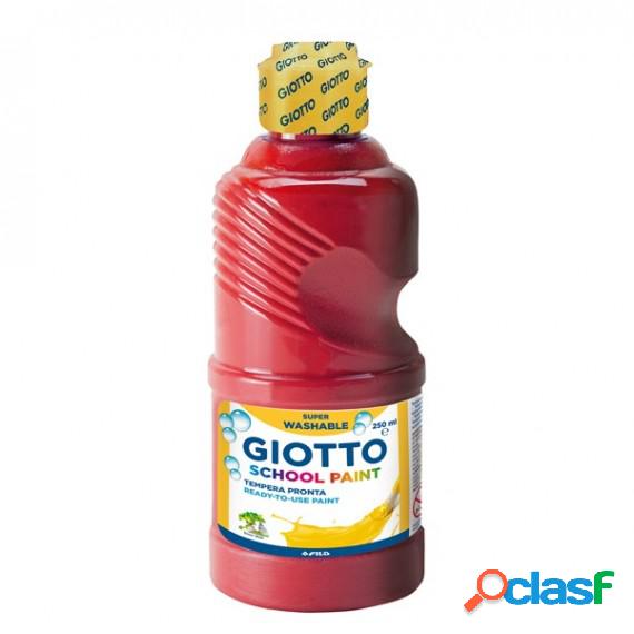 Tempera pronta - 250ml - rosso - Giotto