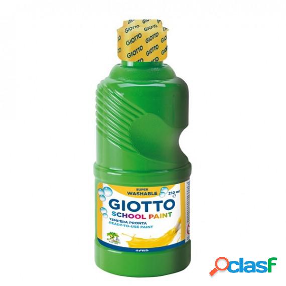 Tempera pronta - 250ml - verde - Giotto