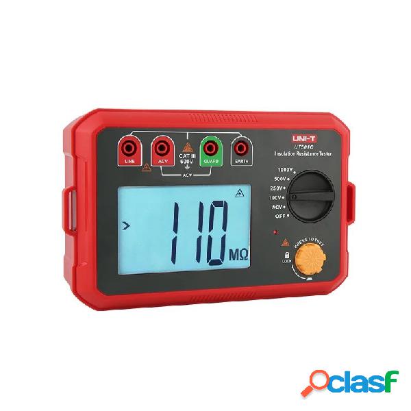 Tester di resistenza di isolamento UNI-T UT501C