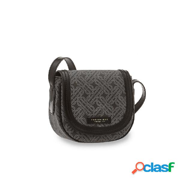 The bridge anna borsa tracolla crossbody nero
