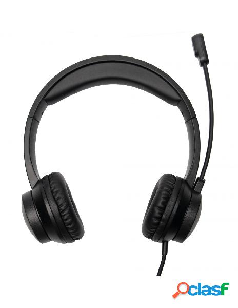 Thronmax - cuffie stereo usb con microfono e fascia