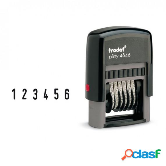 Timbro Printy Eco 4846 Numeratore - 6 cifre - 4 mm -