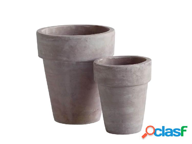 Tine K Home Pot in Terracotta - Set di 2 Vasi