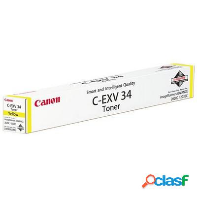 Toner originale Canon 3785B002AA C-EXV34 GIALLO