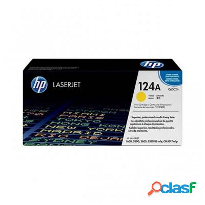 Toner originale Hp Q6002A 124A GIALLO