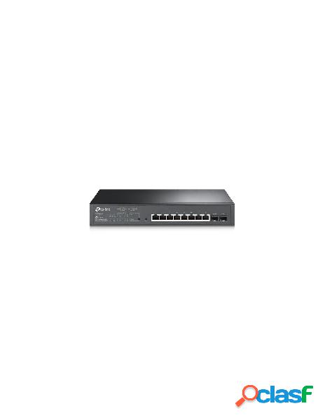 Tp-link - switch smart 10 porte gigabit di cui 8 poe+ -