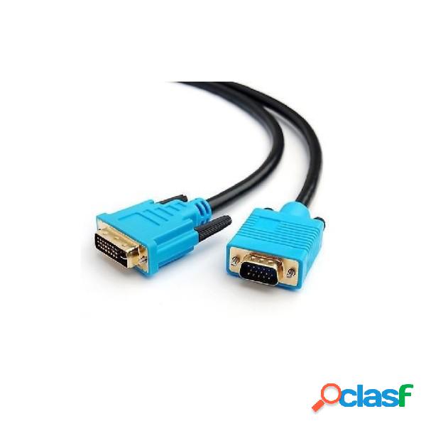 Trade Shop - 1,5 Mt Cavo Cavetto Vga To Dvi Convertitore